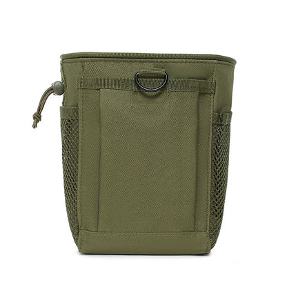 Outdoor Molle Drawstring Magazine Dump Pouch Adjustable Utility Belt Fanny Hip Holster Bag Outdoor Ammo Storage Pack Ammo Bag