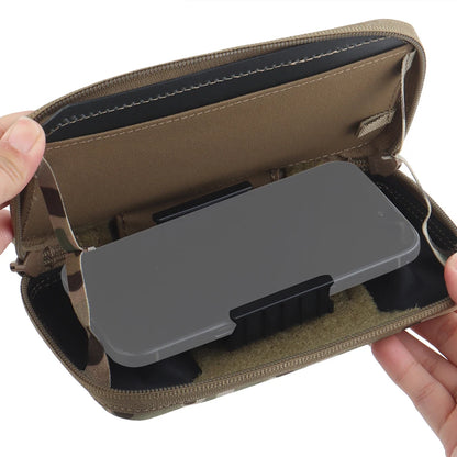 Tactical Universal  Phone Pouch K-Type EUD Phone Navigation Board  Outdoor Sport Smartphone Protective Case Hunting Vest Gear