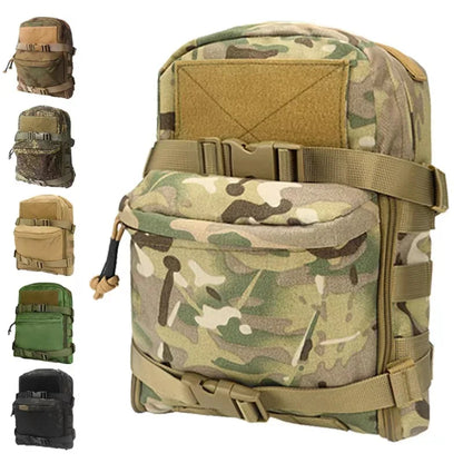 Outdoor Vest 1000D Nylon Bag Lightweight Waterproof Backpack MOLLE Accessory Bag Sports Backpack for Camping Hunting