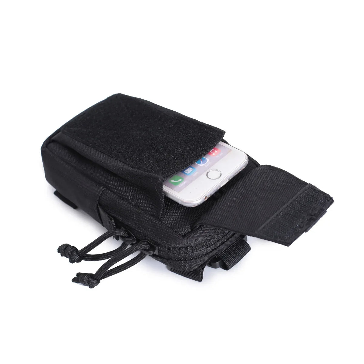 Molle Backpack Strap Phone Holder Waist Pouch for Outdoor Sports Running Camping Hiking Hunting - EDC Tool Organizer