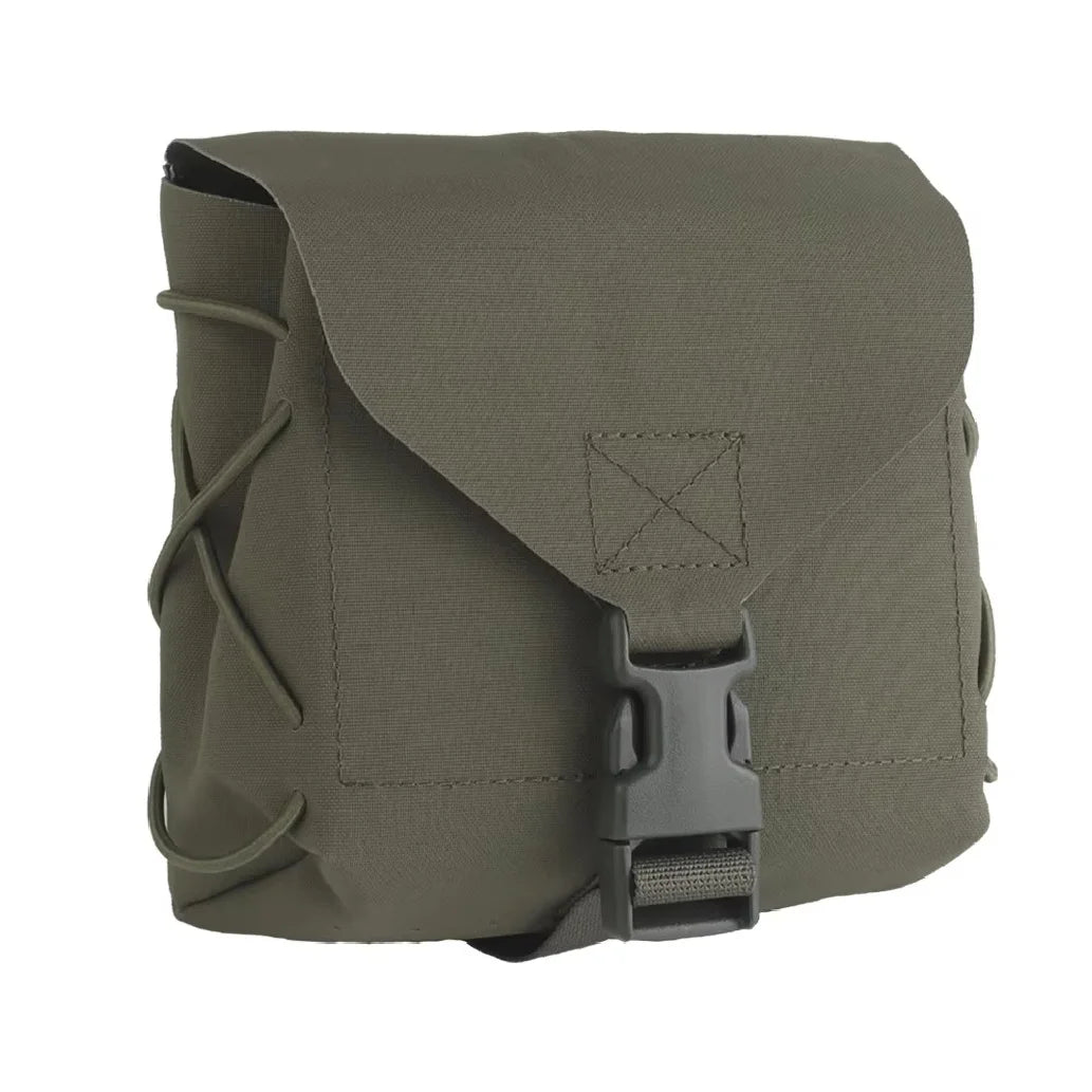 ARC Mag Pouch Machine Gun Large Capacity Molle Tactical Bag Compatible for 7.62 5.56 40mm SAW 200RND Magazine Storage Bag