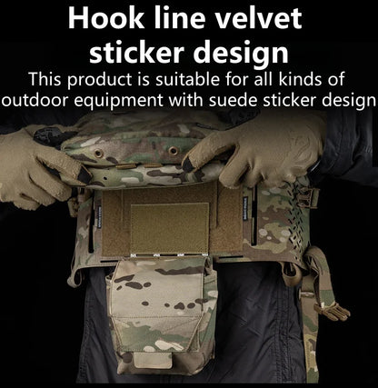 Outdoor Equipment Accessories MOLLE Sub package lower hanging board MOLLE system mounting portable combination parts