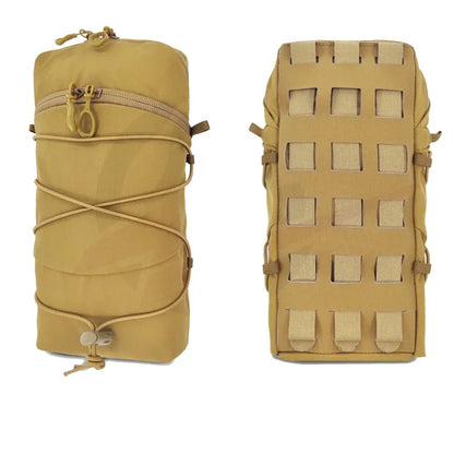 Multicam GP Pouch Tactical Molle Vertical 12X5 Storage Bag Airsoft Hunting Vest Plate Carrier Back Panel Pouch Equipment