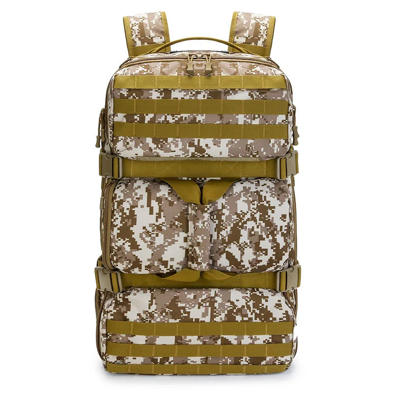Travel Backpack Tactical Militari Bag Waterproof Hiking Rucksack Outdoor Nylon Shoulder Package for Camping Climbing Molle