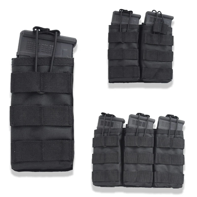 Outdoor Tactics Magazine Bag - Single/Dual/Triple Mole Air Gun Long Gun Magazine Hunting Accessory