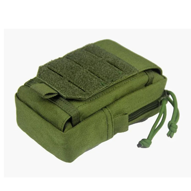 Tactical Molle Phone Case Holder First Aid Kit Bag Waist Uility EDC Pouch Outdoor Hunting Accessory Smartphone Bag Ammo Pack