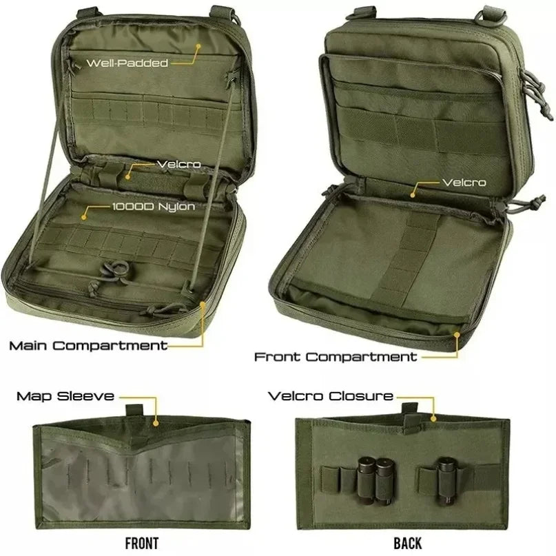 Tactical Molle Tool Bag Practical Accessories Storage Handbag Outdoor Hunting Camping Survival Tool Bag Medical Bag
