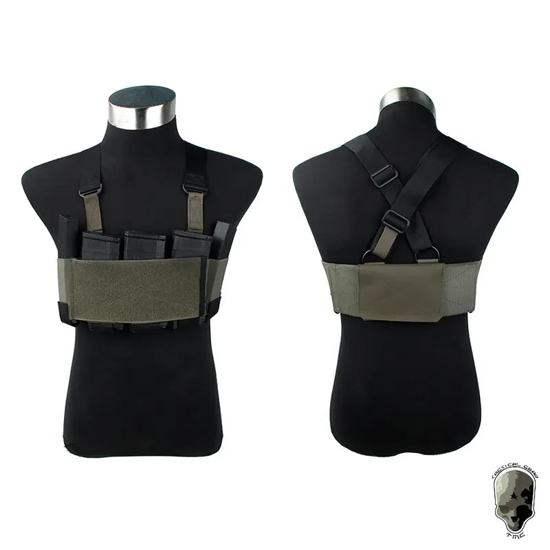 TMC Lightweight Low Visibility RD Chest Rig w/ 5.56 Mag Pouch Citizen Urban Tactical Gear TMC3533