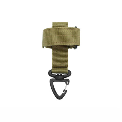 Glove Buckle Nylon Webbing Outdoor Tactical Gloves for Military Enthusiasts Climbing Rope Triangle Storage Buckle Battle Belt