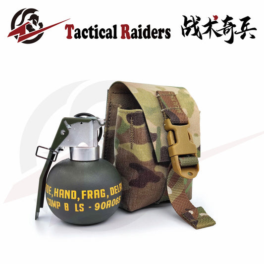 【Tactical Raiders】PGr-012 LBT Style LC Frag Grenade Pouch M67 Single Pouch