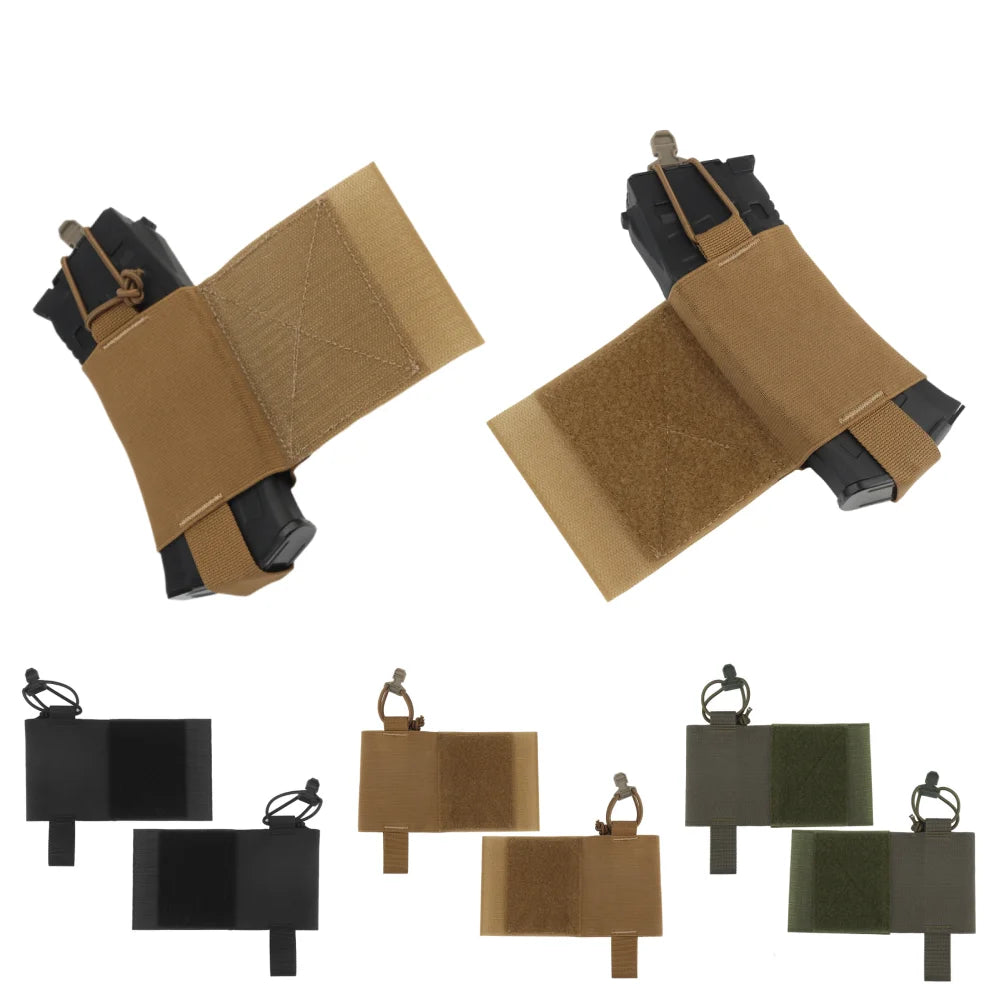 Vest Wingman V2 Ferro Style Elastic Radios Holder Bag Magazine Pouch FCPC V5 Airsoft Hunting Equipment Radio Side Pack