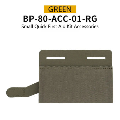 Compact MOLLE First Aid Pouch | EDC Organizer Pouch | Outdoor Emergency Kit Accessory Holder