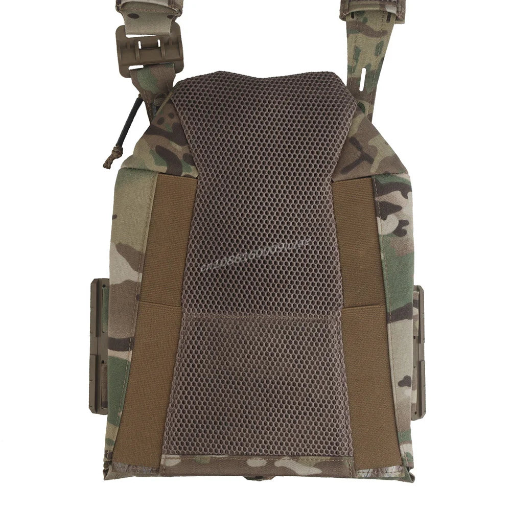 LV120 Tactical Plate Carrier Adjustable Vest Modular MOLLE Armor Carrier Quick Release Hunting Airsoft Training Gear SS Style