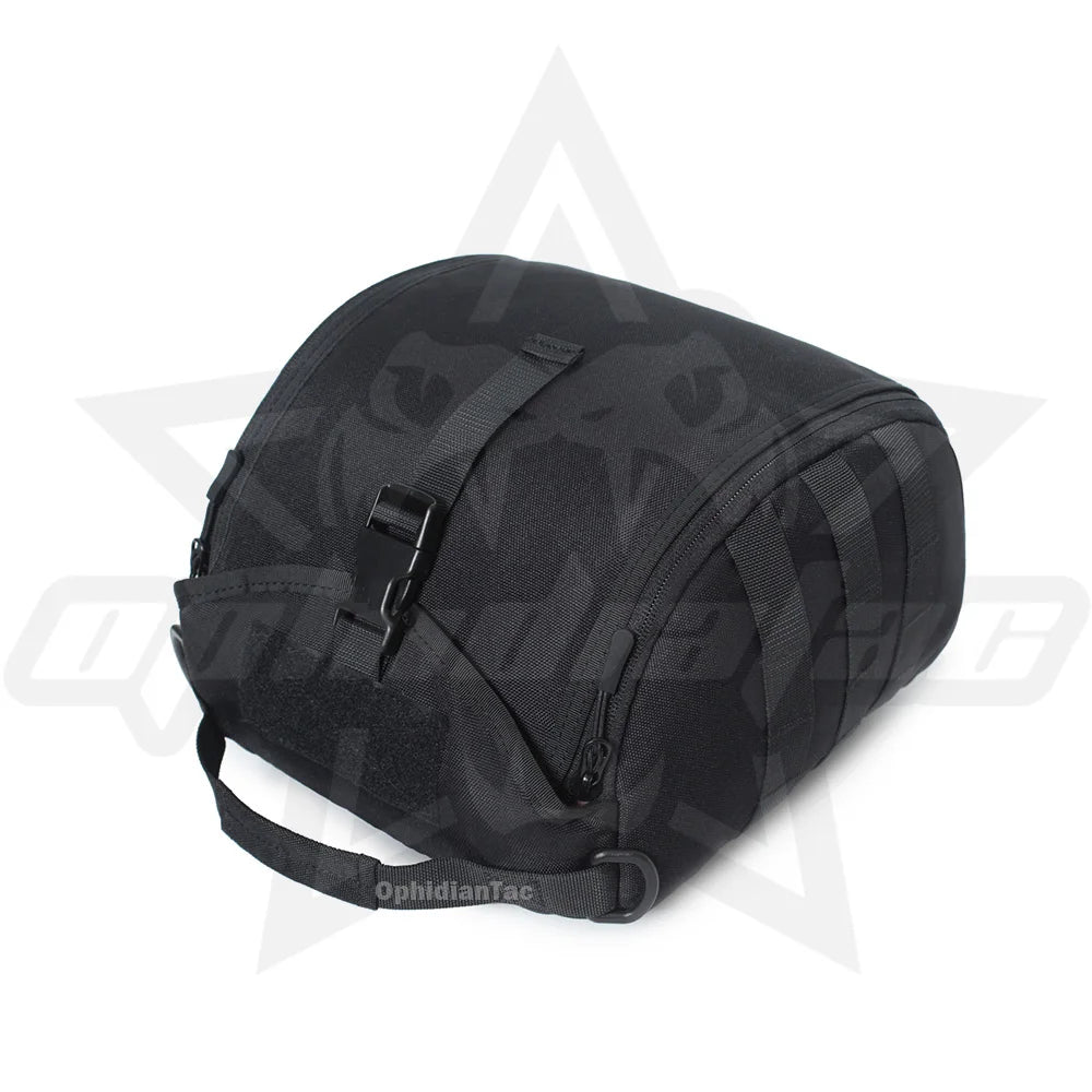 OPHIDIAN Hunting Helmet Bag Multifunctional Molle Carrying Bag for Sport Hunting Shooting Helmet Storage Handbag