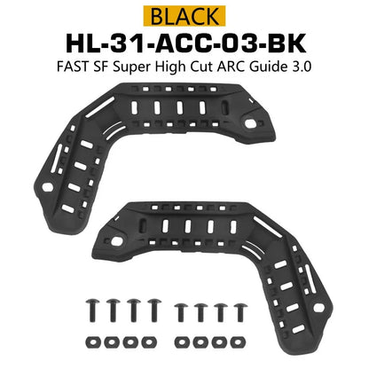 FAST outdoor helmet upgrade accessories SF ultra-high cut camping equipment ARC rail 3.0 hidden wiring