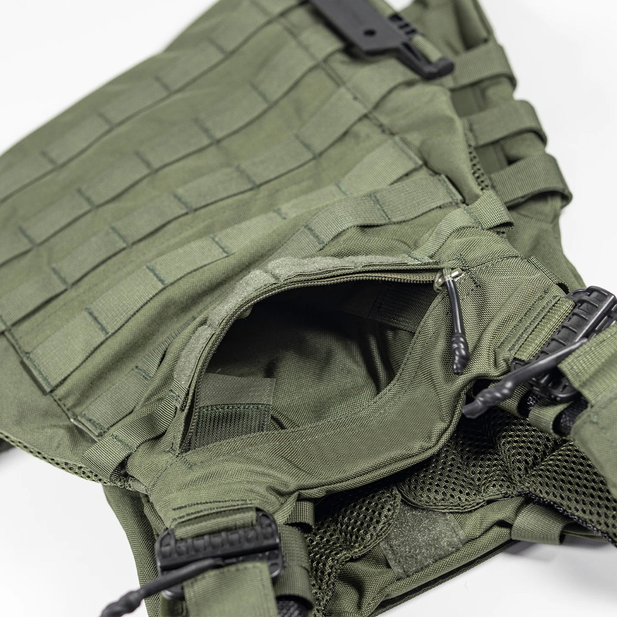 Pro IR-Resistant Fireproof Tactical Vest - 1000D Nylon Hard/Soft Panel Carrier System with Quick Release | Outdoor Security Survival Gear