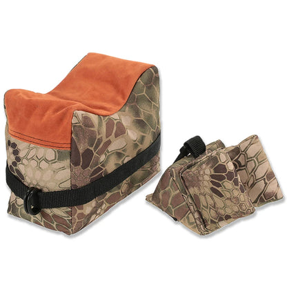 Front & Rear Tactical Bag Unfilled Support Stand Hunting Bag Gun Accessories Shooting Gun Rest Bag Set