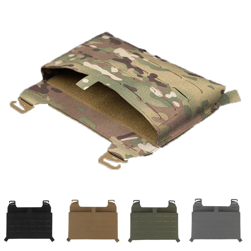 Tactical Vest Front Panel Fit For 5.56 7.62 Magazine Pouch  Hunting Vest G-Hook Expansion Conversion Board Accessories