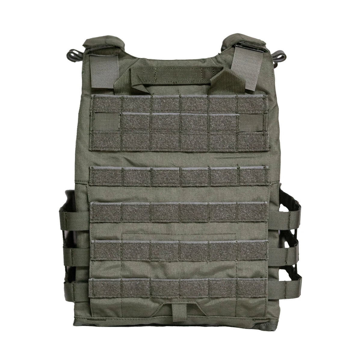 117 Tactical Vest RG/MC - 1000D IR & Flame Resistant Lightweight Plate Carrier, Quick Release, MOLLE Compatible