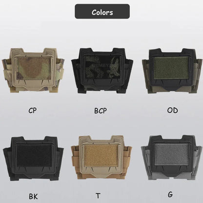 Tactical Helmet Bridge PVS-31 Battery Sub-pouch NVG Counterweight System Fast Helmet Night Vision Device Battery Case Hunting
