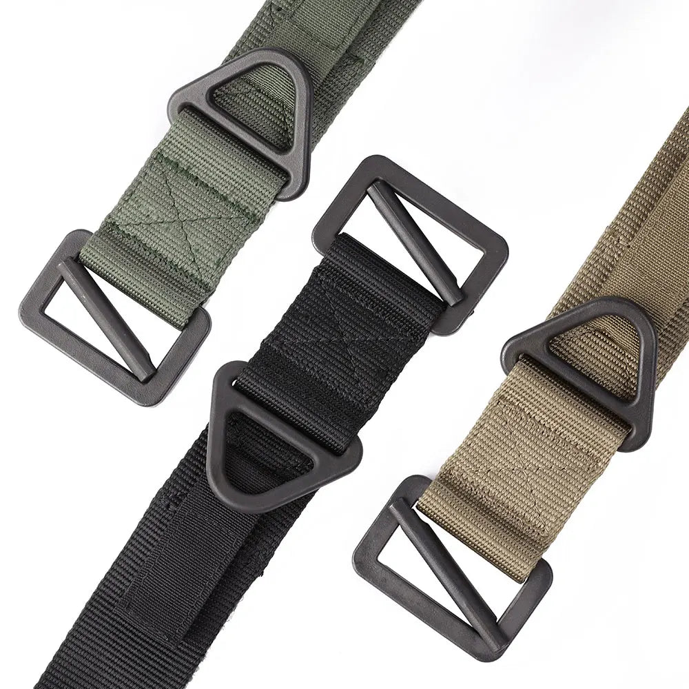 Emersongear Heavy Duty Steel Buckle Belt Tactical Waist Strap Load Bearing Outdoor Hunting Hiking Camping Nylon EM9774