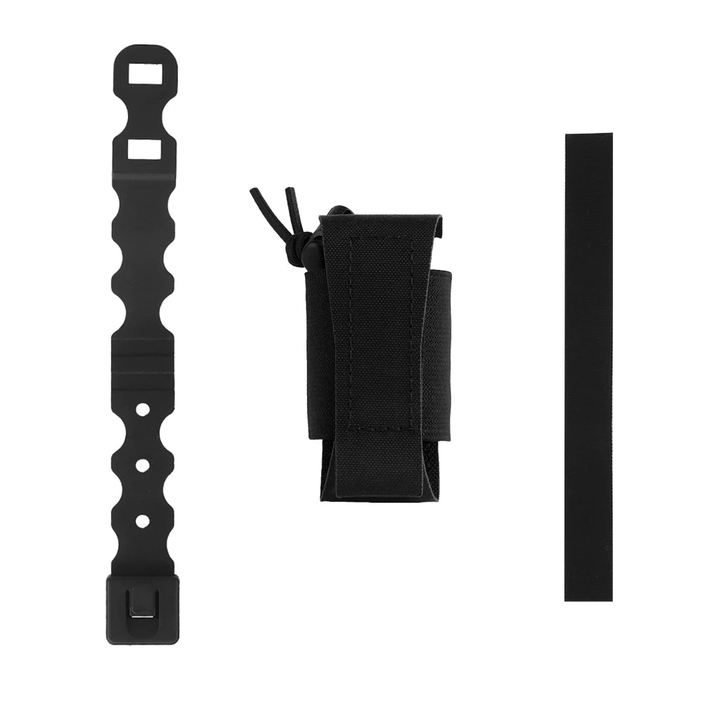OPHIDIANTAC 2 Fixing Methods MOLLE Multi-Purpose Pouch With Magic Fastener Strip For Hunting Accessories