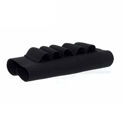 5 Hole Carrier Bag Shotgun Shell Butt Stock Molle Shell Cartridge Holder Extra Round for 12/20GA Hunting Sports Accessories