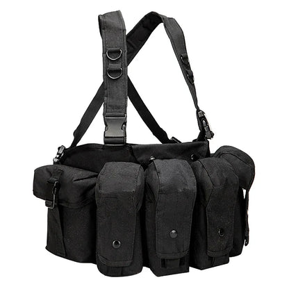Hunting Multicam Tactical AK Vest Airsoft Ammo Chest Rig AR AK 47 Magazine Combat Outdoor CS Vest Molle Shooting Accessories
