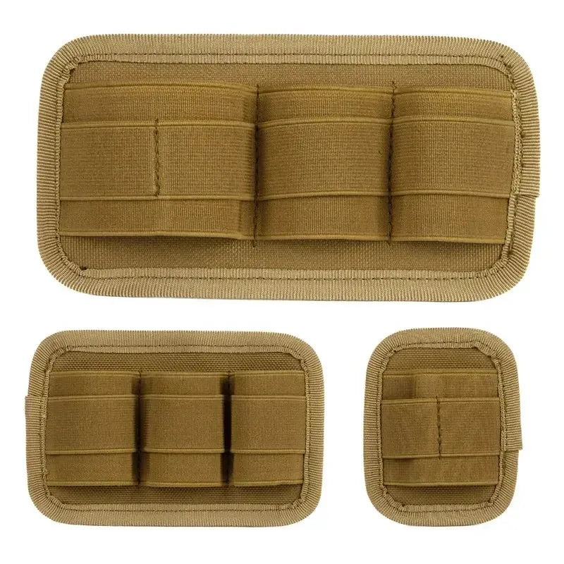 Tactical Hook Loop Panel Pouch EDC Inner Separation Holder Modular Organizer Insert Bag Panel Pen Flashlight Holder Organizer