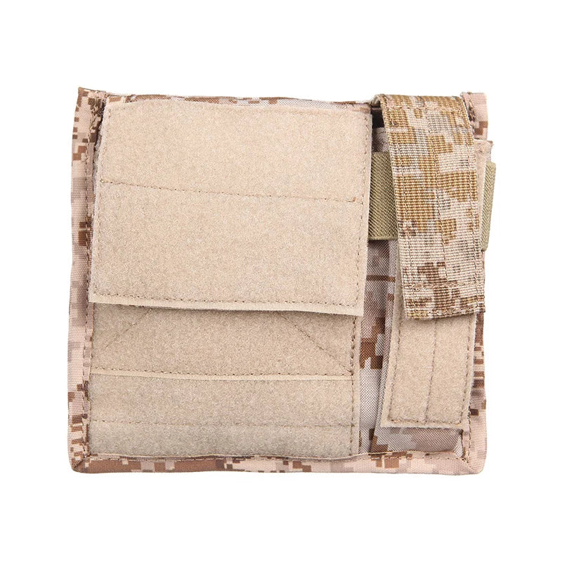 Emersongear Admin Light Map Pouch Storage Purposed Bag Pack Panel Molle Loop Hook Hiking Hunting Outdoor Nylon EM9022