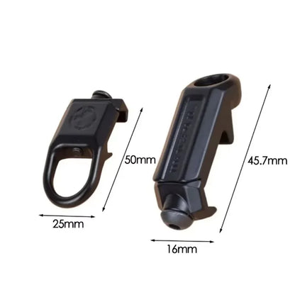 GBB Quick Detach Release QD Sling Rotating Scope Mounting Ring .223 AR15 Hunting Accessories Fits 20mm Rail Weapon QD Adapter