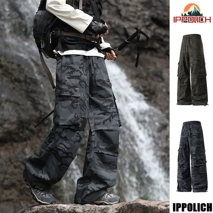 Autumn Hiking Pant Men Outdoor Waterproof Camouflage Camping Trekking Trousers Spring Windproof Fishing Cycling Sport Cargo Pant