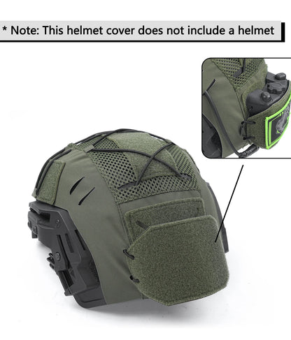 Dmgear Team Wendy Exfil Ballistic Bump Helmet Cover Mesh Ranger Green Tactical Equipment Gear Airsoft Hunting