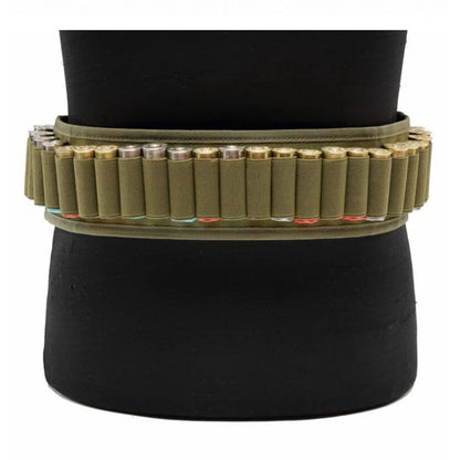 27/30 Rounds Shotgun Bandolier Belt Adjustable Shotgun Shell Carrier Ammo Pouch Holder for 12 Gauge Hunting Accessories
