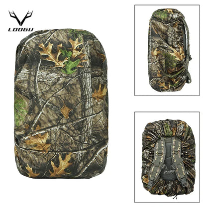 80L Tactics Backpack Rain Cover Camo Dustproof Rain Cover for Hunting Backpack Rainproof Cover Outdoor Camping Hiking Climbing