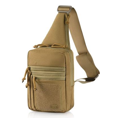 New sports shoulder bag, laser chest bag, travel waterproof and wear-resistant shoulder bag, equipment storage, outdoor camping
