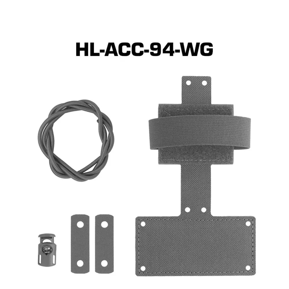 Tactical Hunting Helmet Night Vision Battery Pack Retainer NVG Battery Box Mounting Accessories Fixed Pouch Bag