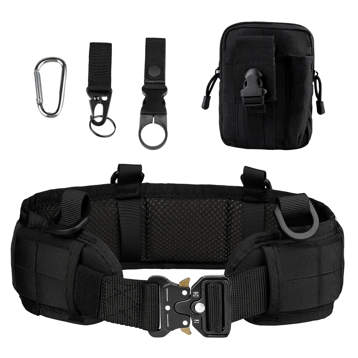 Tactical Padded Belt Airsoft CS Combat Molle Airsoft Belts Tactical Vest Duty Paintball Waist Belt War Game Hunting Accessories