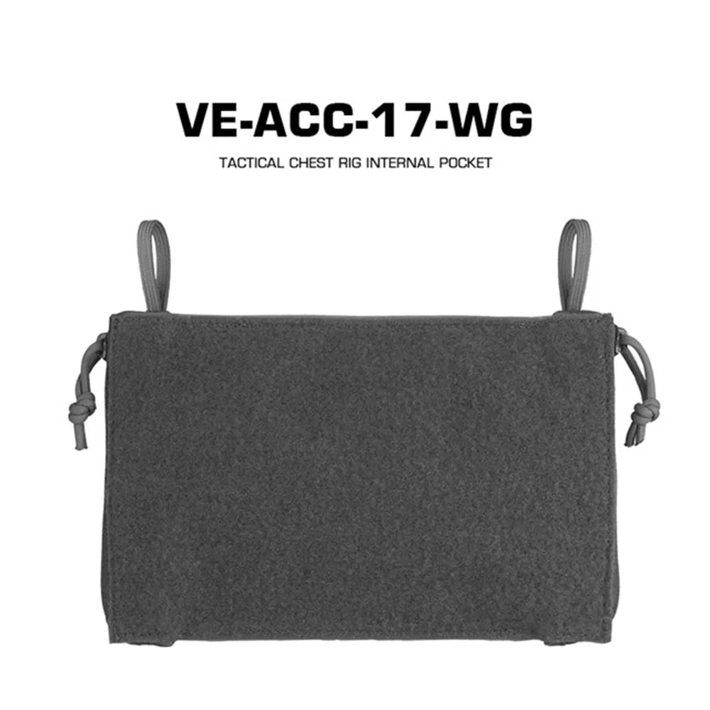 Tactical Chest Rig Internal Pocket Chest Hanging Front Panel Pouch
