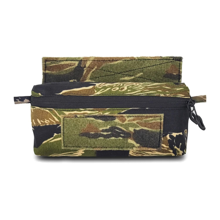 Tactical Hanging Pouch Multicam MK4/D3/FCPC EDC Dump Drop Pouch Airsoft Chest Rig Expanded Plate Carrier Abdominal Fanny Pack