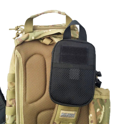 600D Nylon Tactical Bag Outdoor Molle Waist Fanny Pack Mobile Phone Pouch Belt Waist Bag EDC Gear Bag Gadget Purse