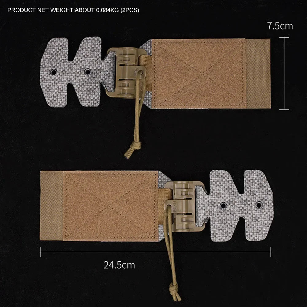 2PCS FCPC V5 Tactical Assault Vest Quick Release Clasp Ferro Style Airsoft Hunting Vest Cummerbund Accessories