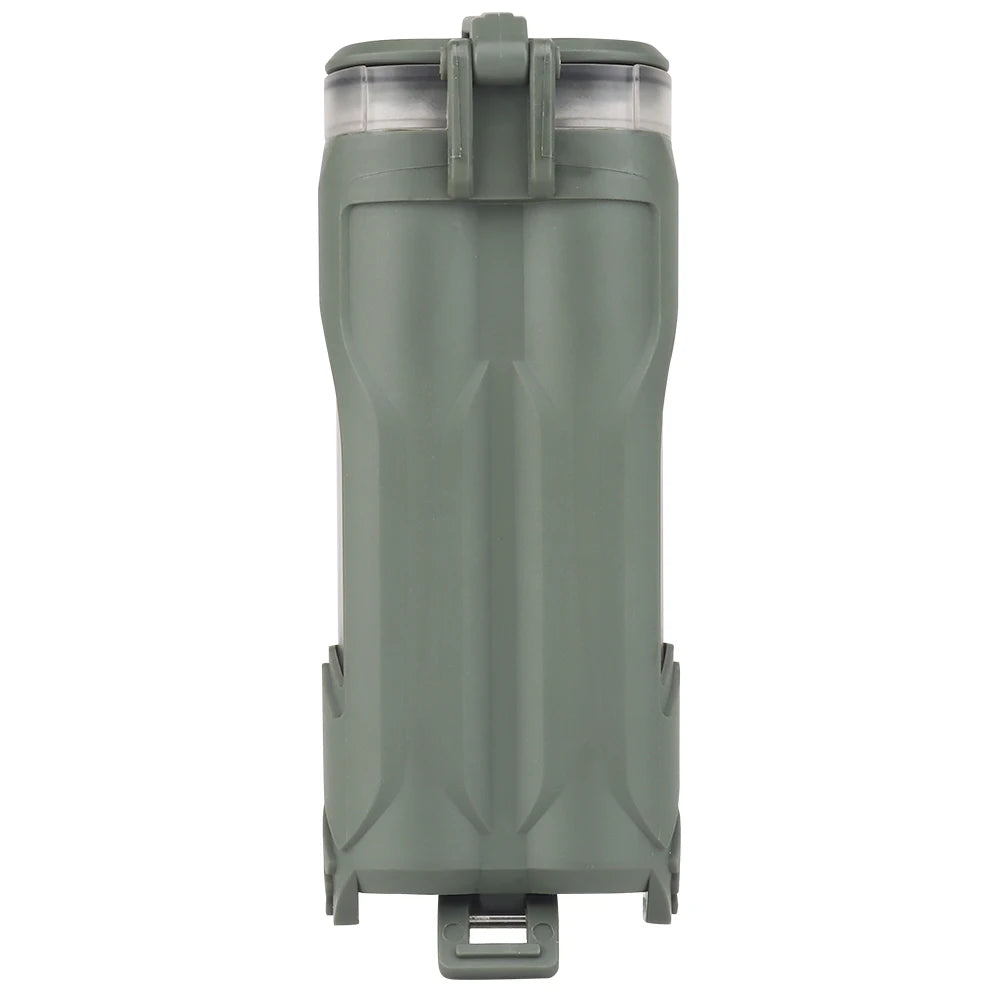 Tactical Case Battery Storage Box Waterproof for AA AAA CR123 18650 Battery Outdoor Tool Storage Holster MOLLE Vest Belt Gear