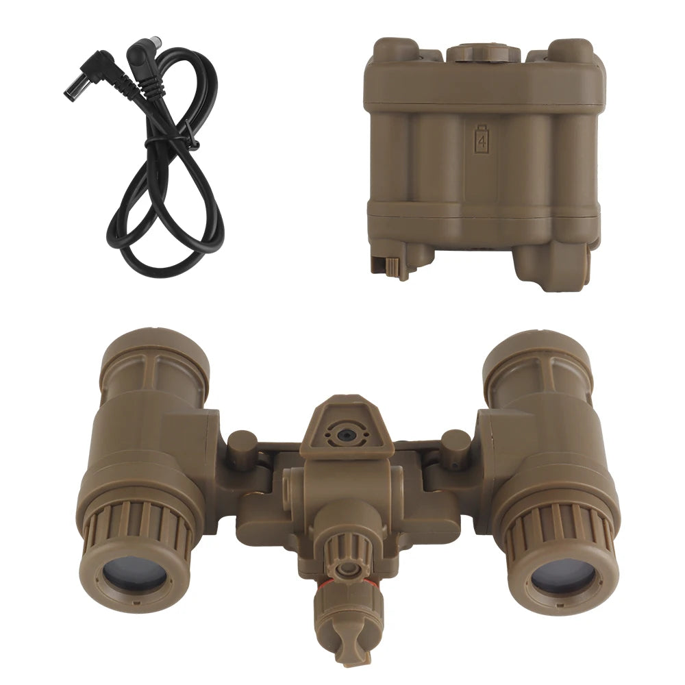Night Vision Device Dummy Model,AN/PVS31 Dual Tube Binocular,GPNVG 18 Goggles,L4G24  NVG Mount,Fast High Cut Helmet Hunting Gear