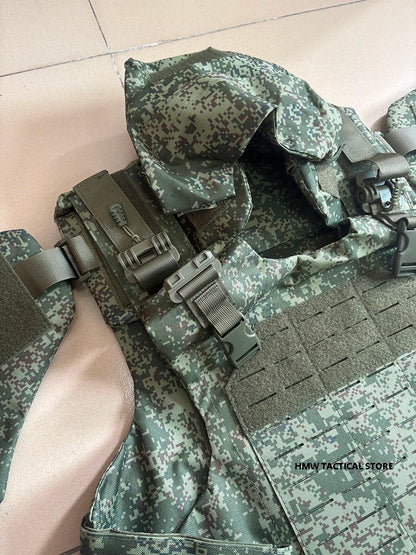 CS laser vest 6B45 detachable heavy armorCS laser vest 6B45 detachable heavy-duty protective EMR Russian camouflage vest