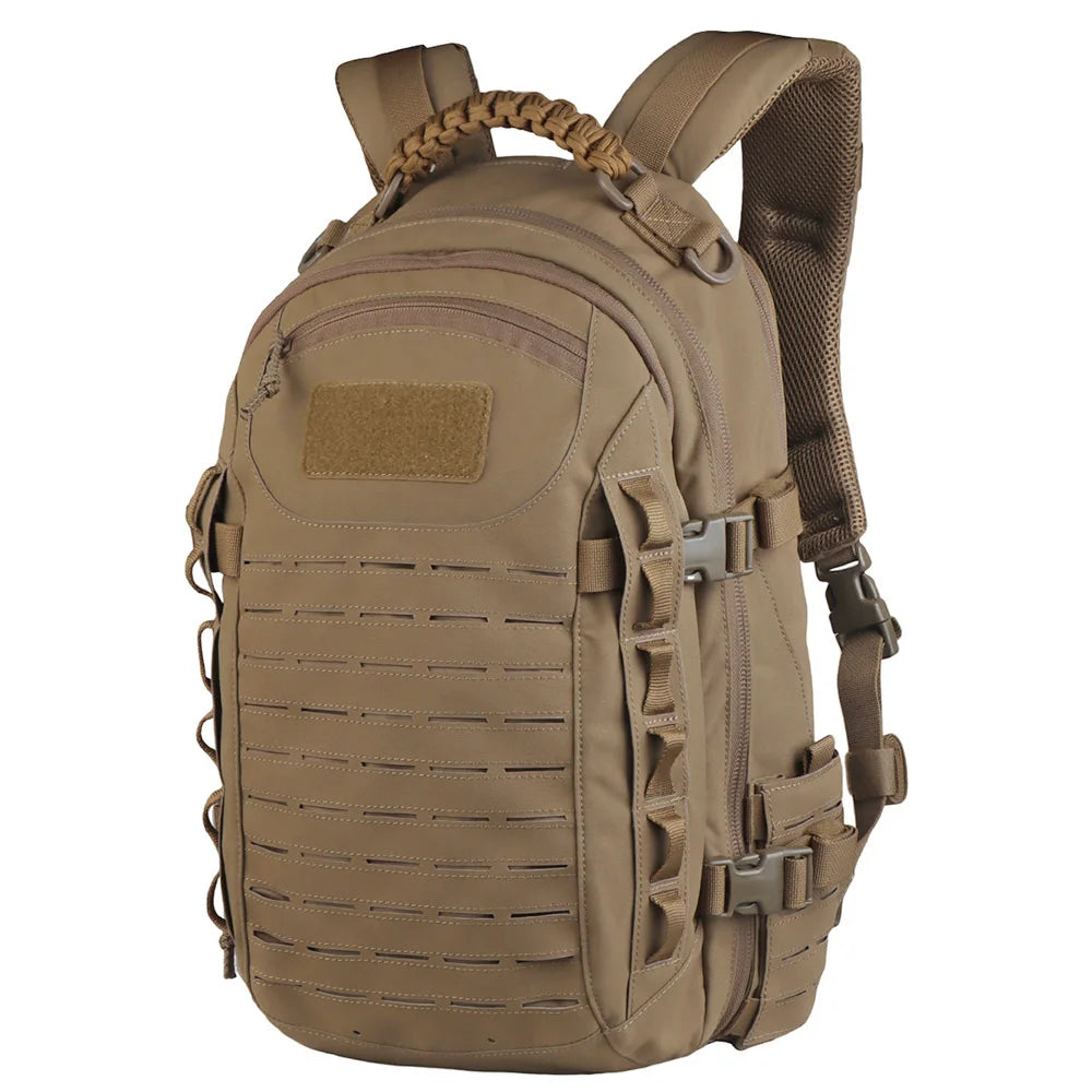 Tactical Multifunctional 25L Large Capacity Assault Backpack Outdoor Comfort Heavy Duty Bag Molle Pack Mission Knapsack