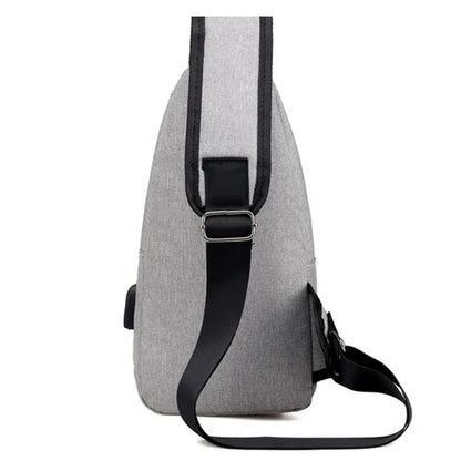 Chest Bag Men's One Shoulder Crossbody Bag Large Capacity Outdoor Sports Leisure Fashion Small Shoulder Bag Backpack Men's