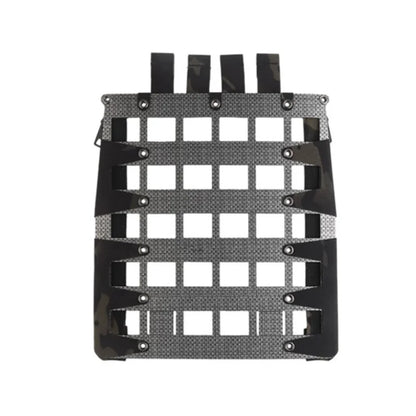 Tactical Molle Zipper Back Panel Board Lightweight Holder Expand Gear Equipment Vest Plate Carrier Hunting Protective Vest