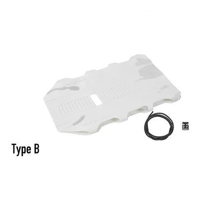 DMGear Tactical Gun Rail Cover Rail Wrap Heavy Heat Shield Gear Wrap Hand Protective Fit Quad/ One Rails 500D Nylon