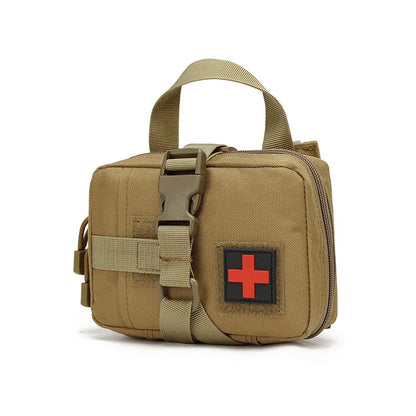Tactical IFAK Medical Pouch Quick Release First Aid Kit Bag with MOLLE Webbing for Outdoor Hunting and Emergency